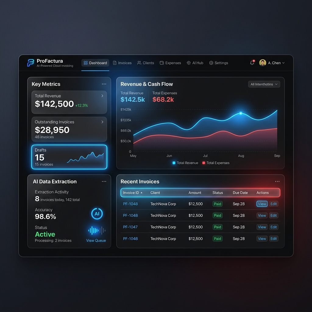 ProFactura Dashboard